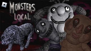 Monsters Local : roblox horror gameplay walkthrough