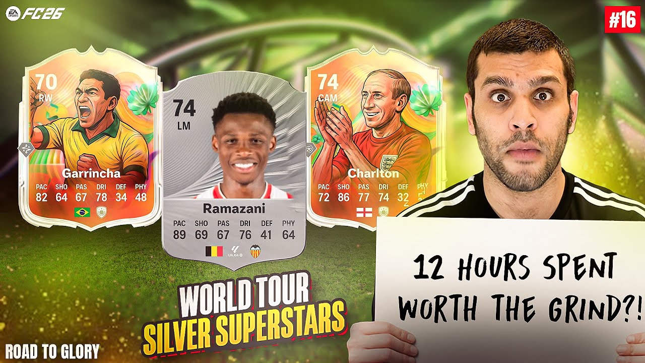 World Tour Silver Superstars COMPLETE - worth it or did EA cook us? | RTG #16