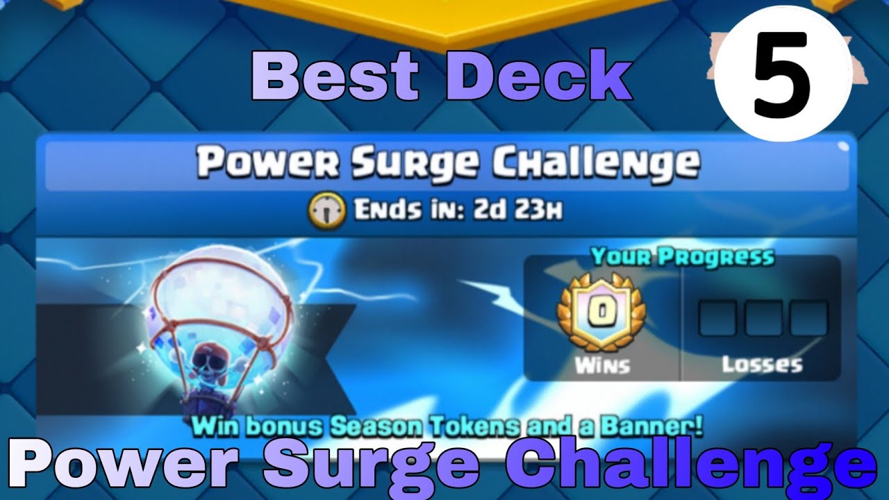 Best Power Surge Challenge Deck || Fifth Attack
