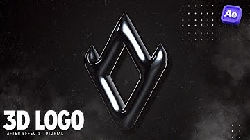 Creating a 3D Rotating Logo | Illustrator & After Effects Tutorial