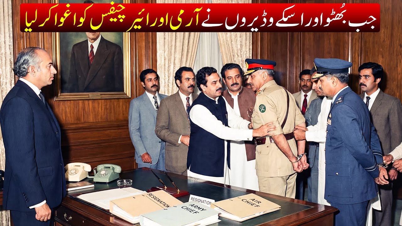 A Dramatic Day in Prime Minister House: Bhutto’s Removal of His Army & Air Chiefs | Wisdom House