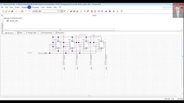 How To Program Altera MAX II EPM240T100C5 to be a Synchronous up counter 4 bit
