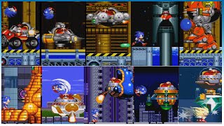 Sonic Boss Fights - Sonic 1, 2 and 3