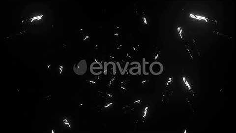 4k Black Cybernetic Vj Loop 3 | Motion Graphics - Envato elements