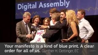 Digital Assembly 2016: Highlights Day 2 - Afternoon Plenary with Commissioner Günther Oettinger
