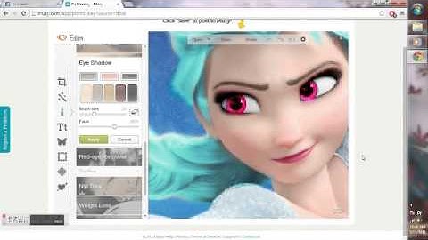 How to color pictures in PicMonkey Part 2