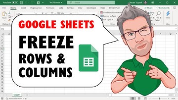 How to Simultaneously Freeze Row and Columns in Google Sheets