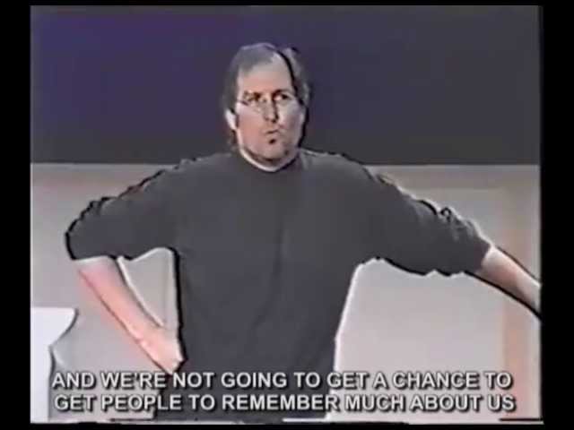 Best marketing strategy ever! Steve Jobs Think different / Crazy ones speech (with real subtitles) class=