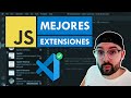 4 Increíbles Extensiones de Visual Studio Code para JavaScript ⌨️