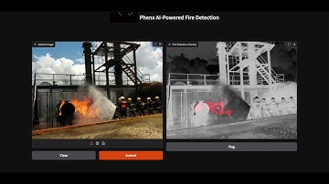 AI Powered Fire detection demo