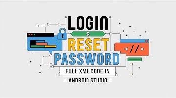 Login Reset Password Full XML Code In Android Studio 🙂