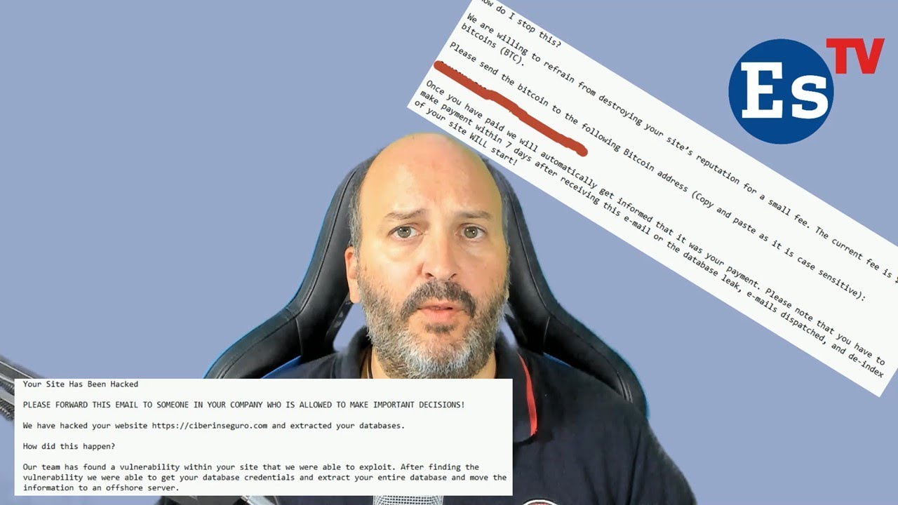 Qué hacer si te amenazan por email, rr.ss. o apps de mensajería