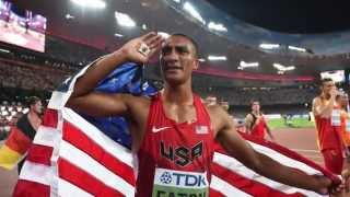 Ashton Eaton Decathlon World Record 9045 - 2015 IAAF World Championships