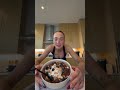 what I eat in a day to stay lean and fuel for my 10 mile run today with high protein filling meals