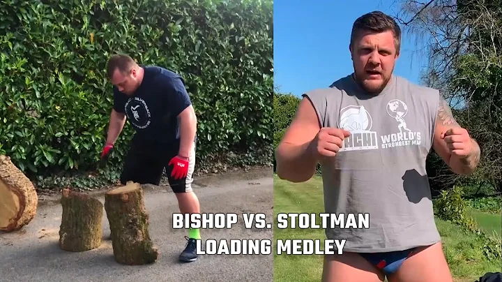 World's Strongest Man: Home Edition - Episode 3 - Adam Bishop vs. Luke Stoltman Loading Medley