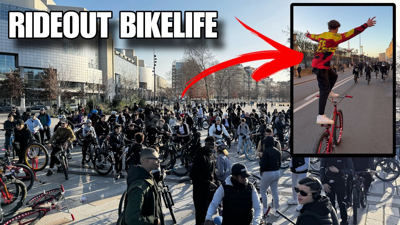 RASSEMBLEMENT BIKELIFE Paris RRDblocks 🇺🇸