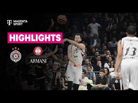 Partizan Mozzart Bet Belgrad - Armani Olimpia Mailand | EuroLeague | MAGENTA SPORT
