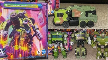 Transformers wreck n rule voyager class Bulkhead review. Legacy wreckers prime collection comparison
