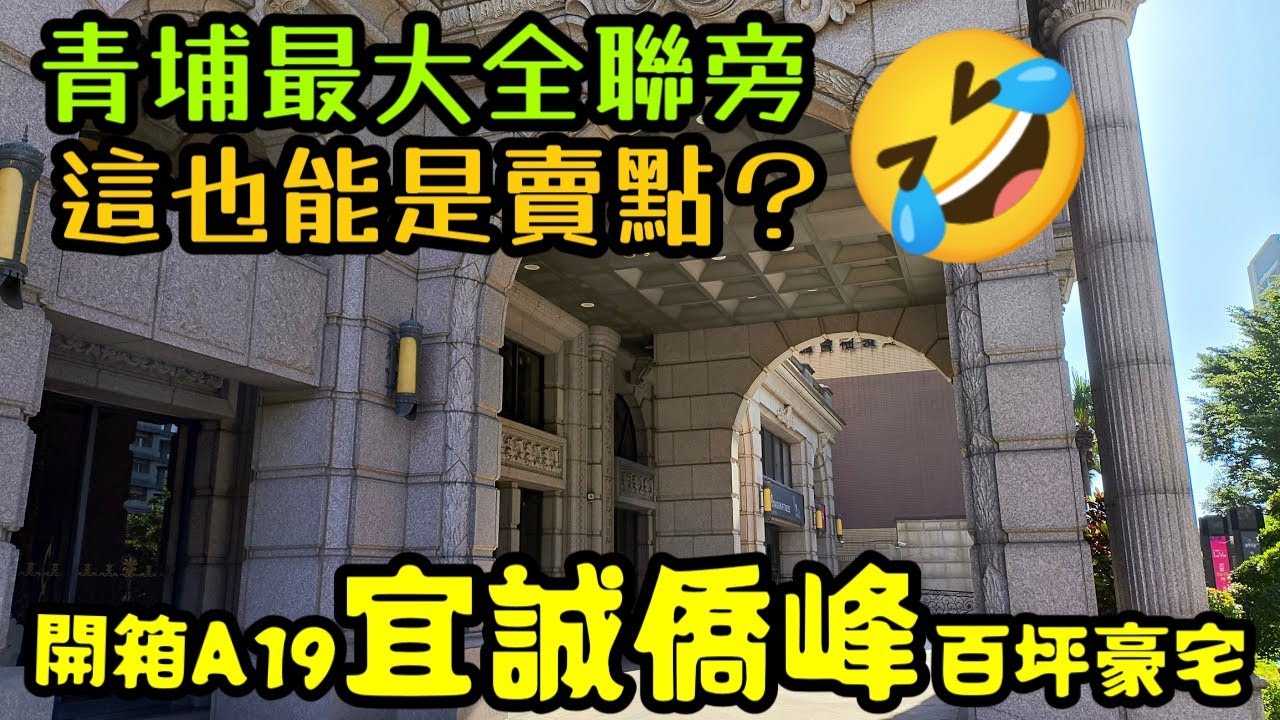 青埔最大的全聯旁要多少錢？🥳開箱桃園青埔A19「宜誠僑峰」百坪大豪宅！...桃園房地產 青埔 中路 小檜溪 八擴 楊梅 龜山參考