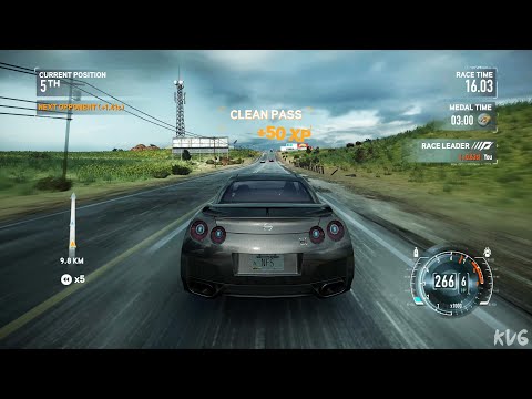 Need For Speed The Run Nissan GT R R35 SpecV 2009 Gameplay PC UHD 4K60FPS
