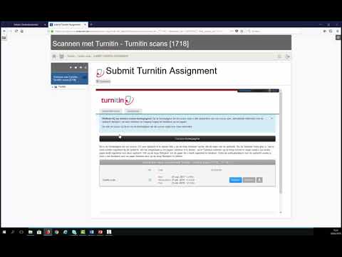 Werken met Turnitin - studenten Odisee