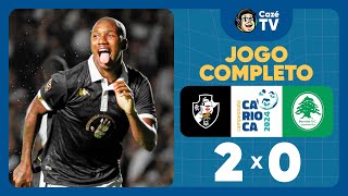 Thumbnail for JOGO COMPLETO: VASCO X BOAVISTA | 1ª RODADA | CARIOCÃO 2024