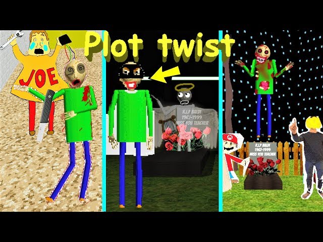 PLOT TWIST: BALDI'S EVIL TWIN BROTHER OOFED BALDI!! NOT JOE!! | Trap Out of Control Halloween class=