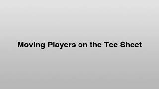 Setting Course, Tee,  Starting Times, and Starting Holes screenshot 4