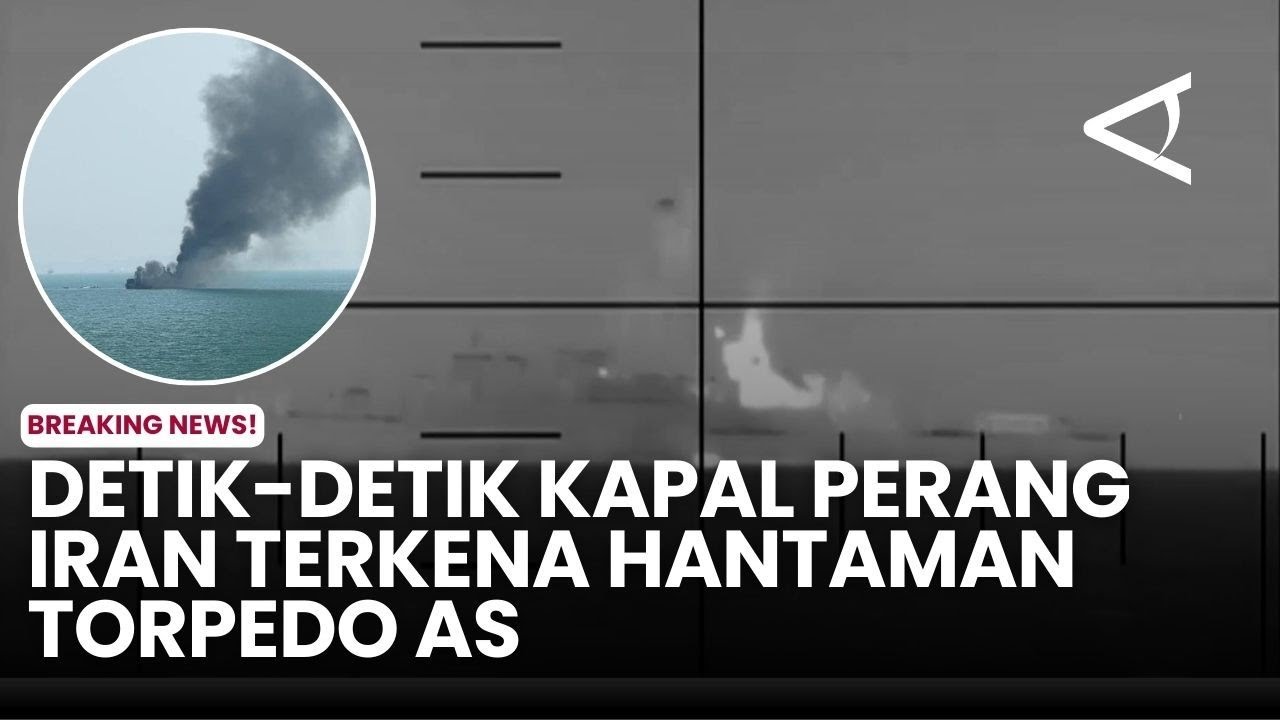 Kapal Selam AS Tenggelamkan Kapal Perang Iran DI Perairan Sri Lanka