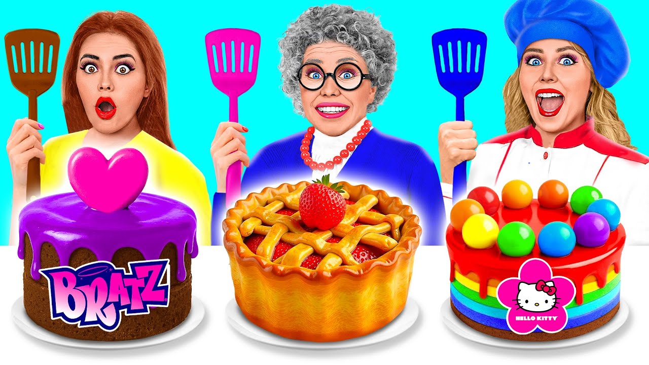 Кулинарный Челлендж: Я против Бабушки | Фантастическая Кулинарная Битва от Mega DO Challenge