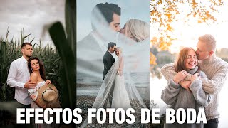 EFECTOS PARA FOTOS DE BODAS / COMO EDITAR FOTOS DE BODAS en photoshop 📸 screenshot 1