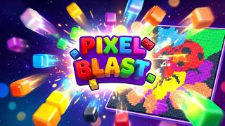 Pixel Blast: Color Puzzle Game Gameplay Android screenshot 1