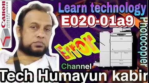 How to solve Canon advance error code E020-01a9 Contents imageRunner  || #shorts #subscribe #canon