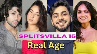 Splitsvilla 15 Contestants Real Age Revealed | 21 Contestants Real Age Revealed of Splitsvilla X5