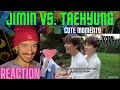 BTS JIMIN vs TAEHYUNG (Cute Moments) | REACTION