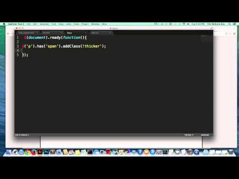 JQuery Tutorial #12   How To Use The  has Function in JQUERY
