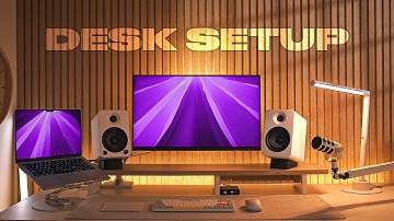 My Productivity-Based MacBook Desk Setup for 2025!