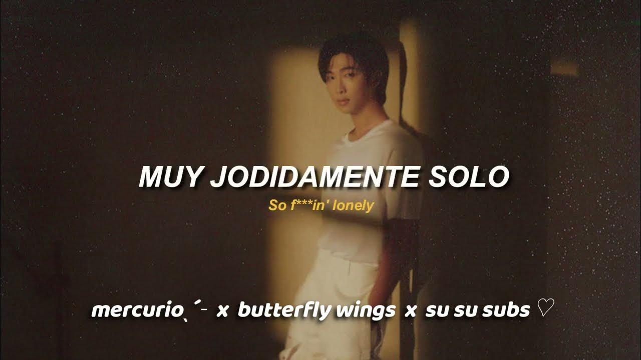 RM - 'Lonely' // Sub. Español + English Lyrics - YouTube