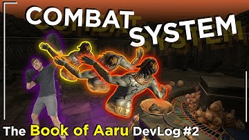 Why we INVENTED our own COMBAT SYSTEM and How we did it! | The Book of Aaru DevLog #2