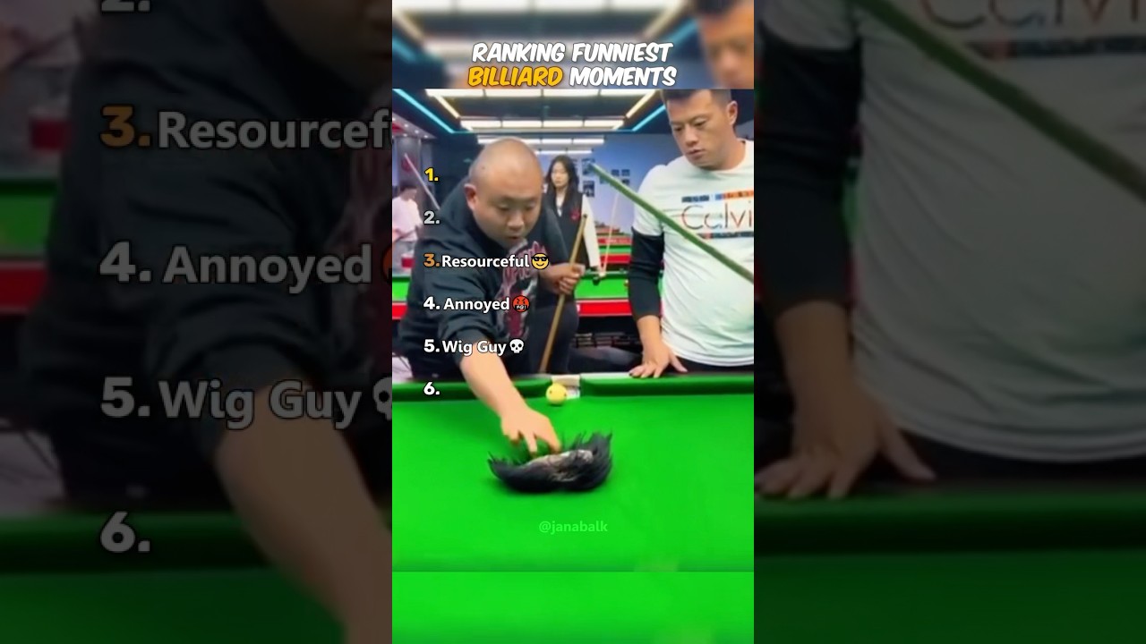 Funniest Billiard Moments OAT