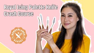 Crash Course: How to use Palette Knives with Royal Icing