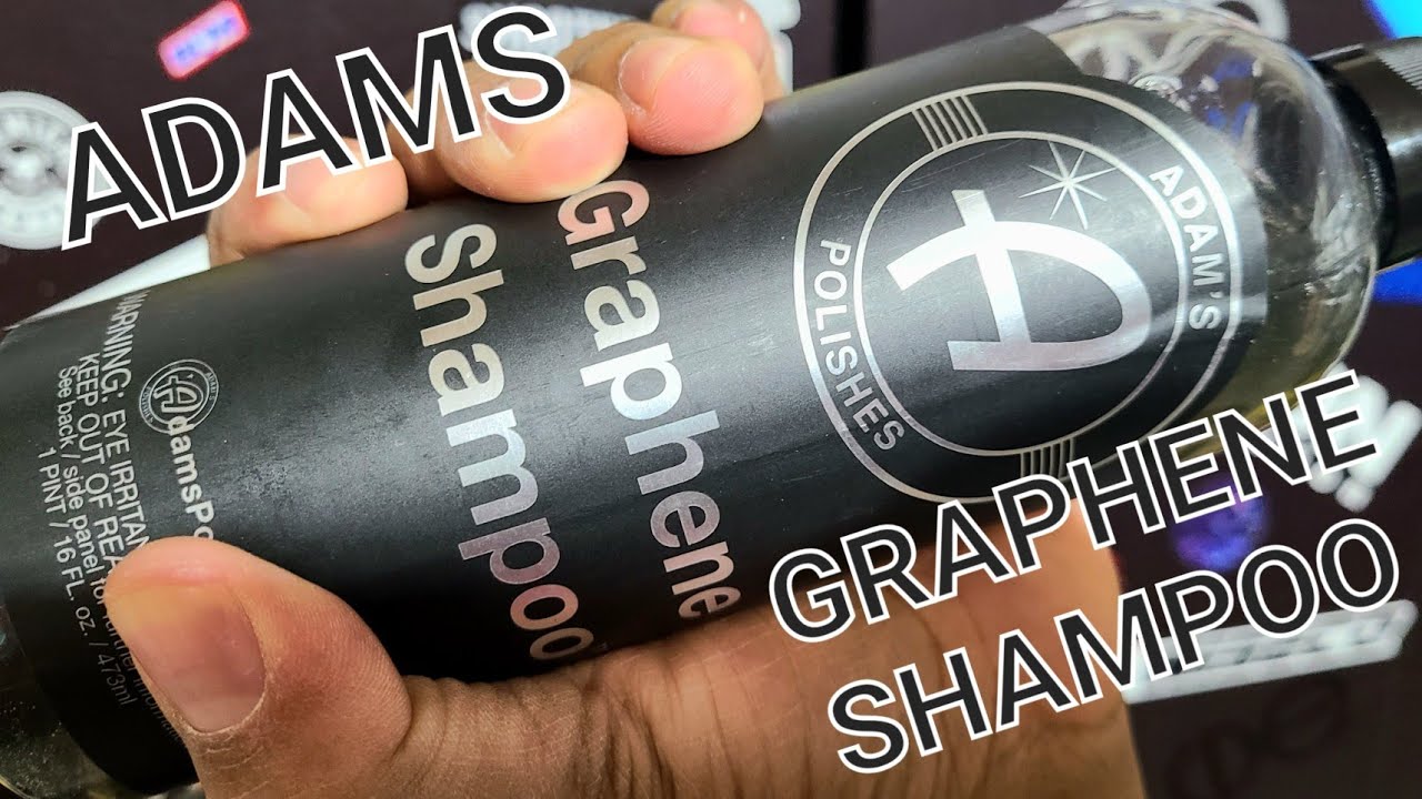 Adam's Graphene Shampoo - Шампунь пенный для ручной мойки с гидрофобным  эффектом, 473мл - Полиролька.ру