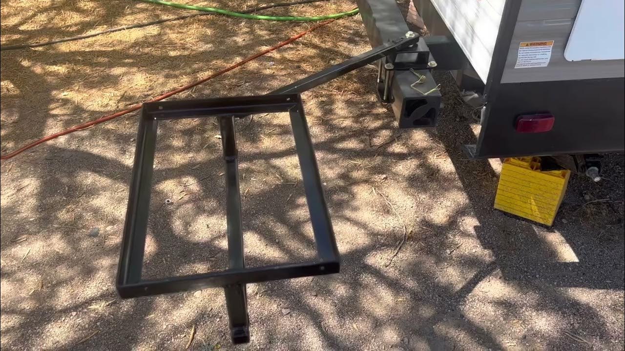 Homemade RV Bumper Grill Mount YouTube