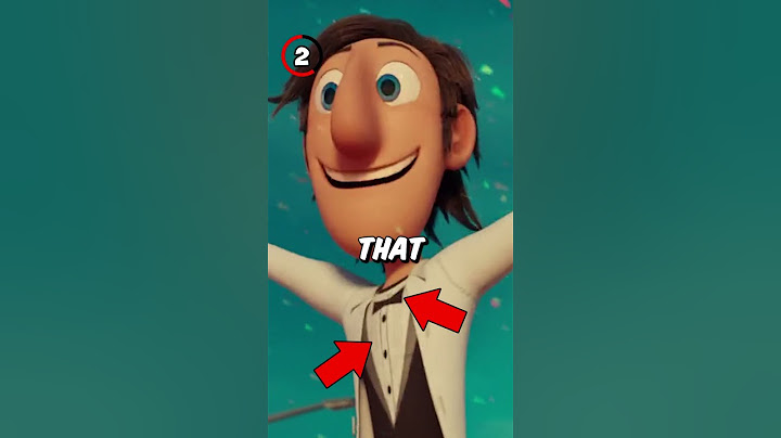 Did You Know In Cloudy With The Chance Of A Meatballs