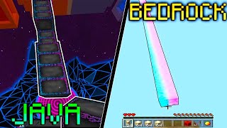 Insanely JITTER clutches in minecraft Java VS Bedrock