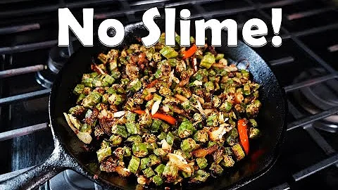 Delicious Fried Okra (non-slimy) #TastyTuesdays | CaribbeanPot.com