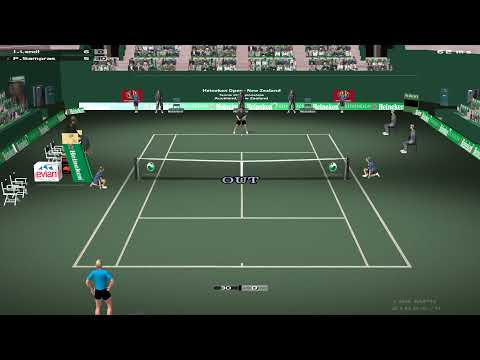 Dream match tennis pro online match. 4K 60