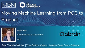 Moving Machine Learning from POC to Product