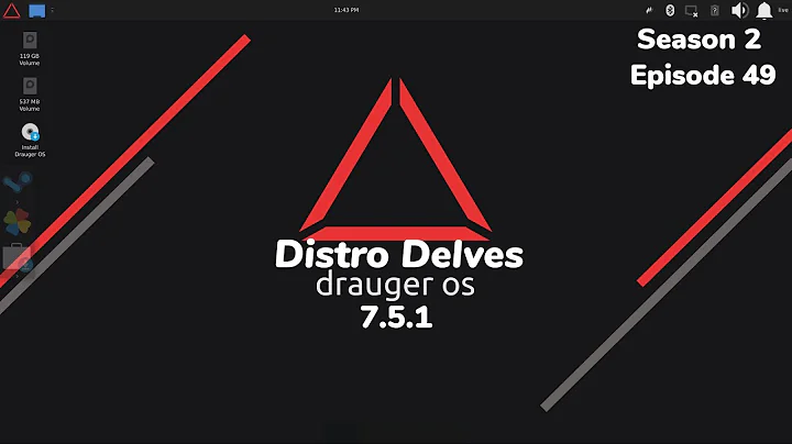 Drauger 7.5.1 Review | Distro Delves S2:Ep49