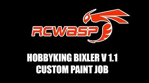 HOBBYKING BIXLER V1.1 - Custom Paint Job